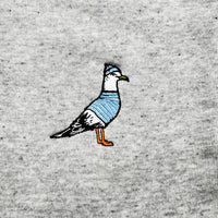 DBC Embroidered Seagull Hoodie - ASH (Unisex)