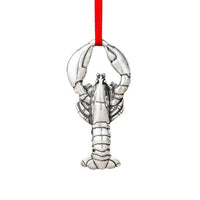 Lobster Pewter Christmas Ornament | Danforth Pewter