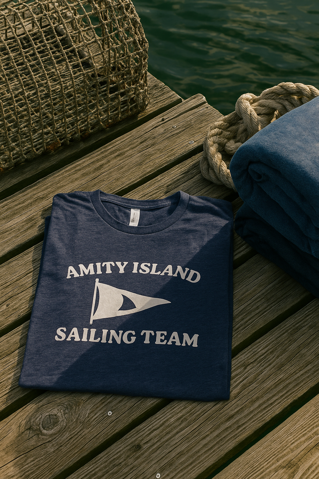 Amity Island Sailing Team T Shirts | Made In The USA