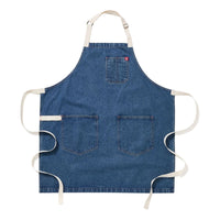 The Essential Apron | Georgia Blue Denim