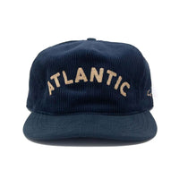 Ampal Creative Atlantic III Navy Corduroy Strapback Hat | Made in USA