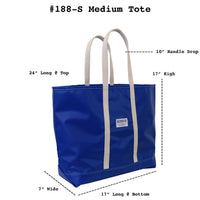 Blue Steeletex Beach Tote
