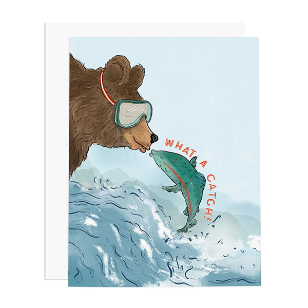 Ramus & Co. What A Catch Greeting Card