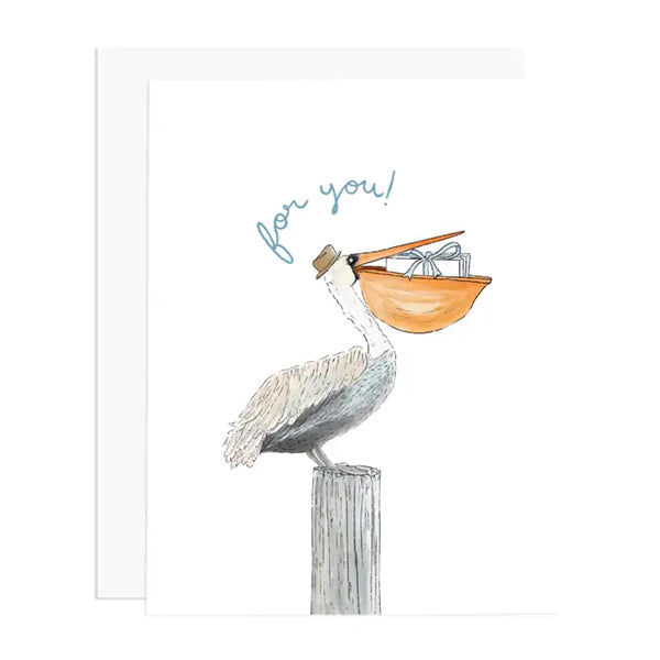 Ramus & Co. For You Pelican Greeting Card