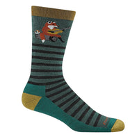 Darn Tough Fox Guitar Crew Socks | Merino Wool Lifestyle Socks