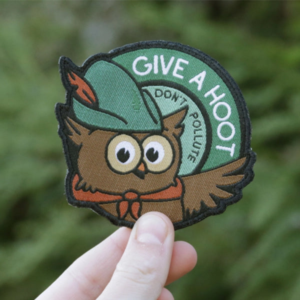Woodsy Owl, Give a Hoot Patch