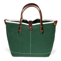 Tennis Green Waxed Canvas Mini Tote