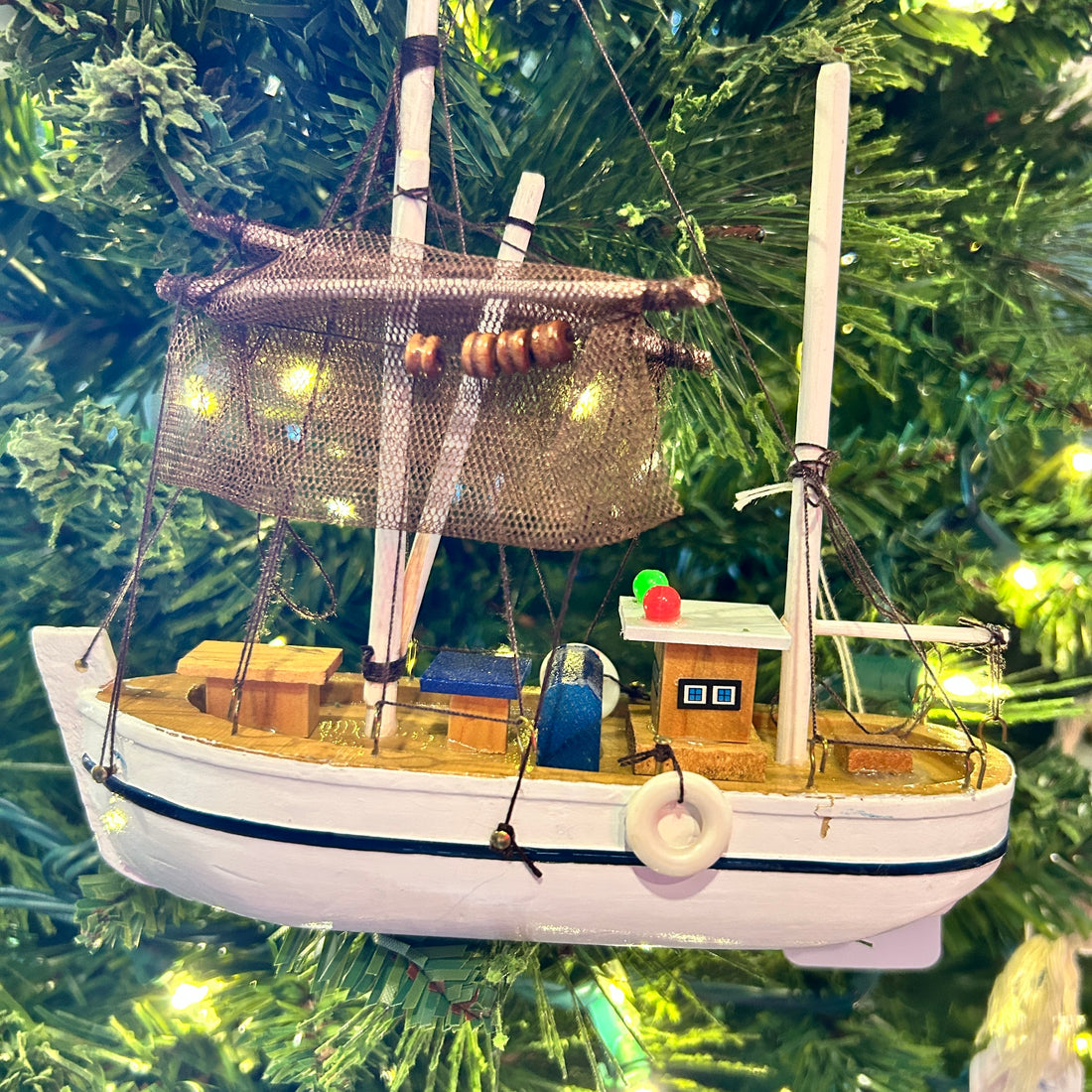 Trawler Model Christmas Ornament