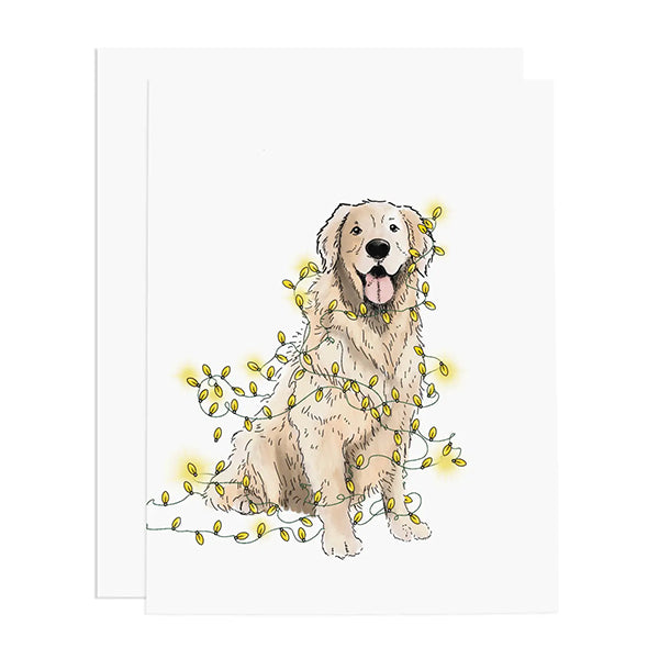 Ramus & Co. Lit Retriever Greeting Card