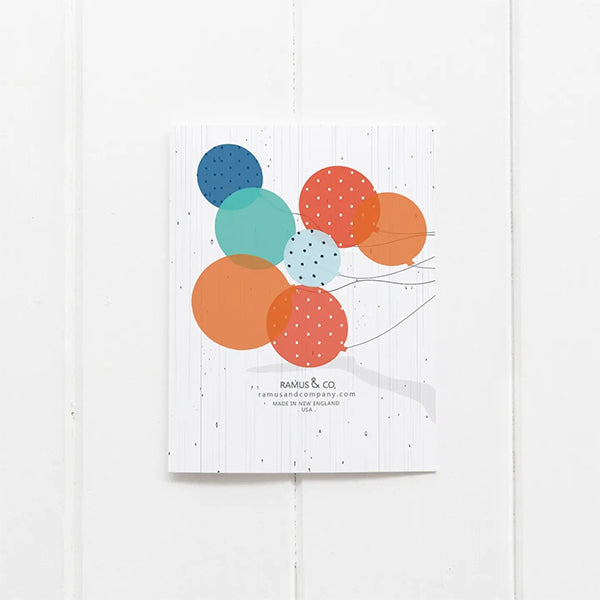 Ramus & Co. Lobster Balloons Greeting Card