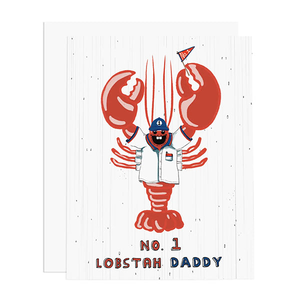 Ramus & Co. No. 1 Lobster Daddy Father's Day Greeting Card