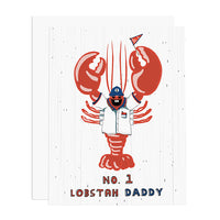 Ramus & Co. No. 1 Lobster Daddy Father's Day Greeting Card