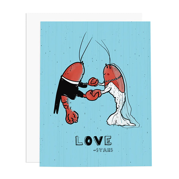 Ramus & Co. Love-Stahs Wedding Greeting Card
