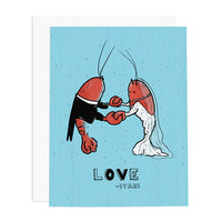 Ramus & Co. Love-Stahs Wedding Greeting Card