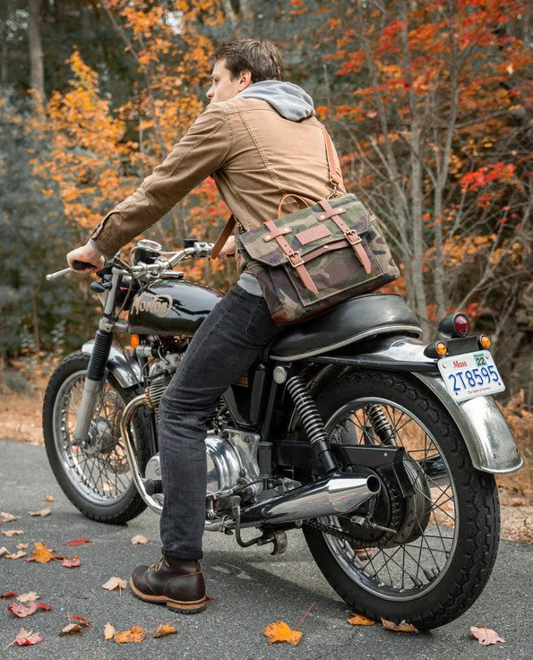 Forager Messenger Bag - Charcoal