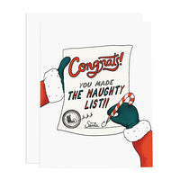 Ramus & Co. The Naughty List Greeting Card