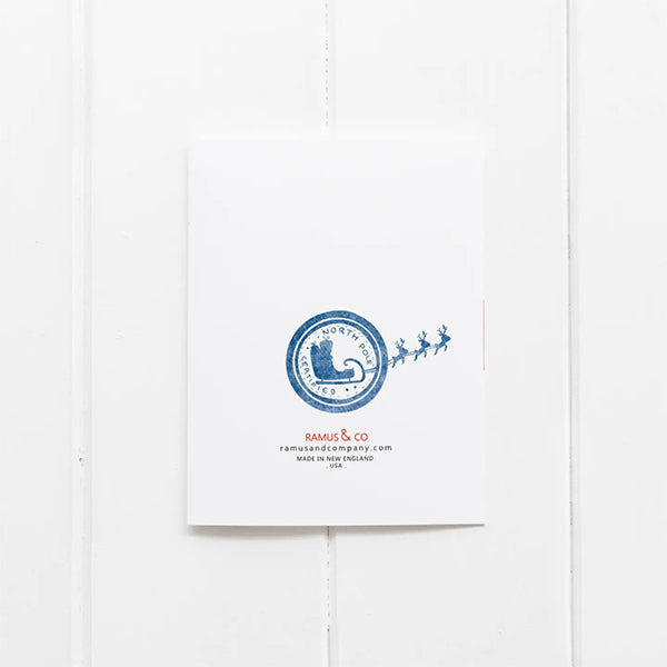 Ramus & Co. The Naughty List Greeting Card