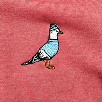 DBC Embroidered Seagull Hoodie - DESERT ROSE (Unisex)