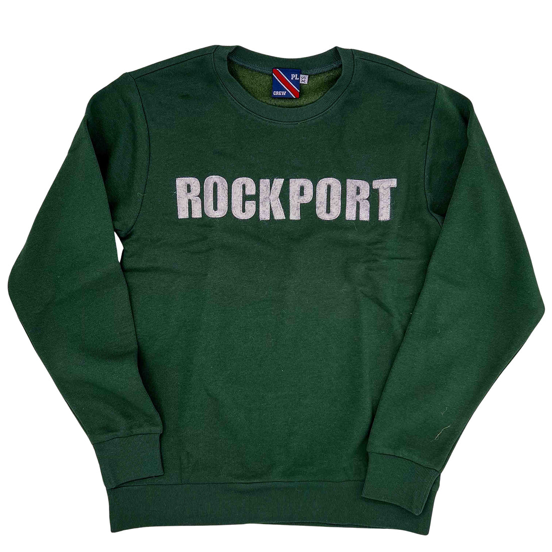 Hunter Green Felt Letter Rockport Sweatshirt
