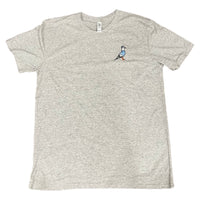 Embroidered Seagull Tee Shirt (Ash)