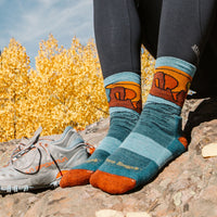 Darn Tough Women’s Celeste Micro Crew Hiking Sock – Teal