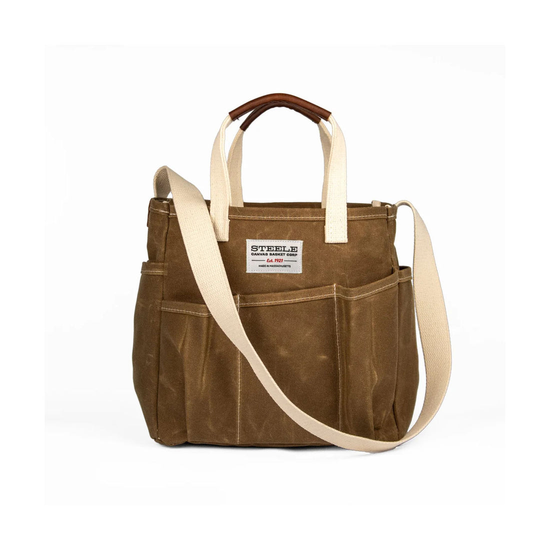 Steele Canvas Utility Tote - Waxed Brown