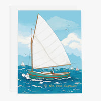 Ramus & Co. To the Best Captain Greeting Card