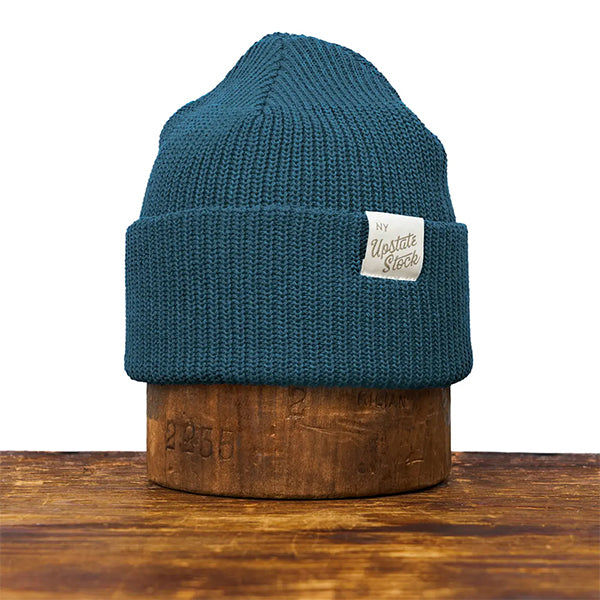 Upstate Stock Upcycled Watchcap - Aqua