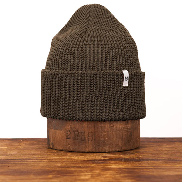 Upstate Stock Upcycled Watchcap - Olive Drab