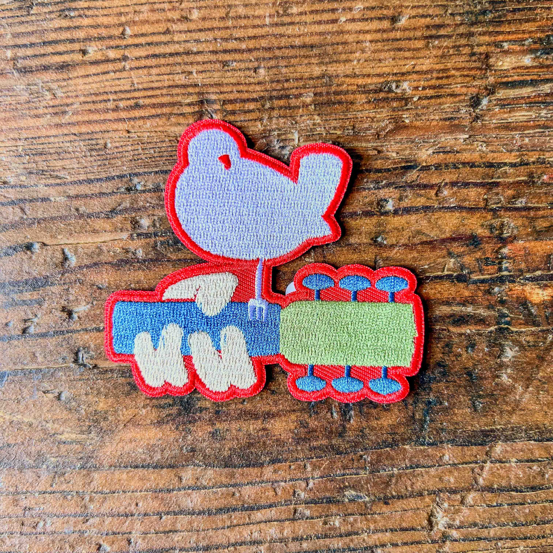 Woodstock Dove Guitar Logo Patch