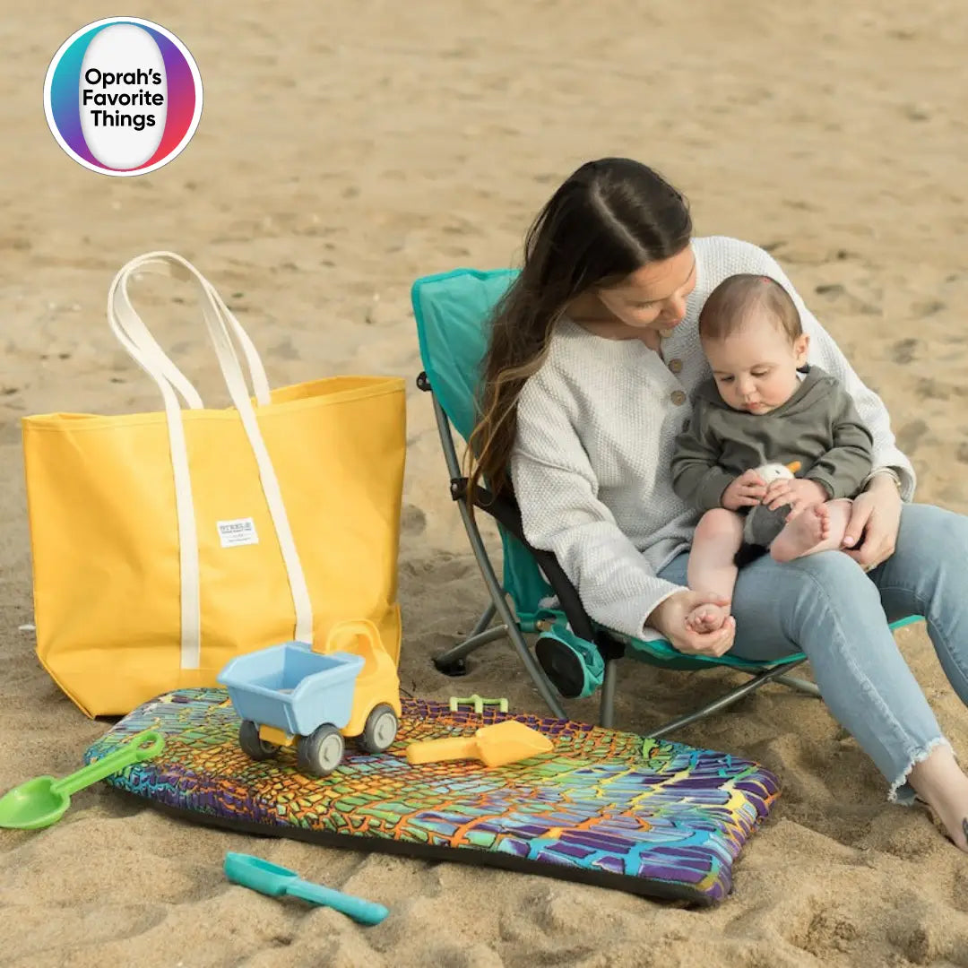 Yellow Steeletex Beach Tote