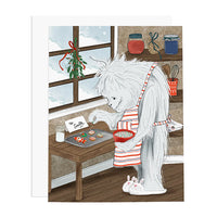 Ramus & Co. Yeti Cookies For Santa Greeting Card