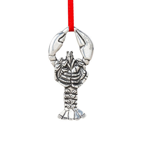 Lobster Pewter Christmas Ornament | Danforth Pewter