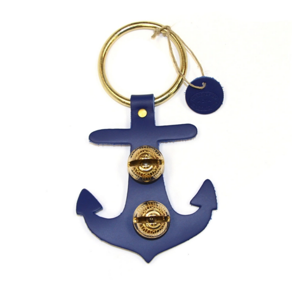 New England Anchor Sleigh Bell Door Hanger