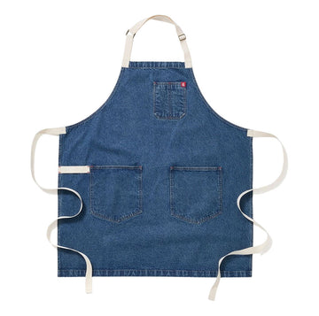 The Essential Apron | Georgia Blue Denim