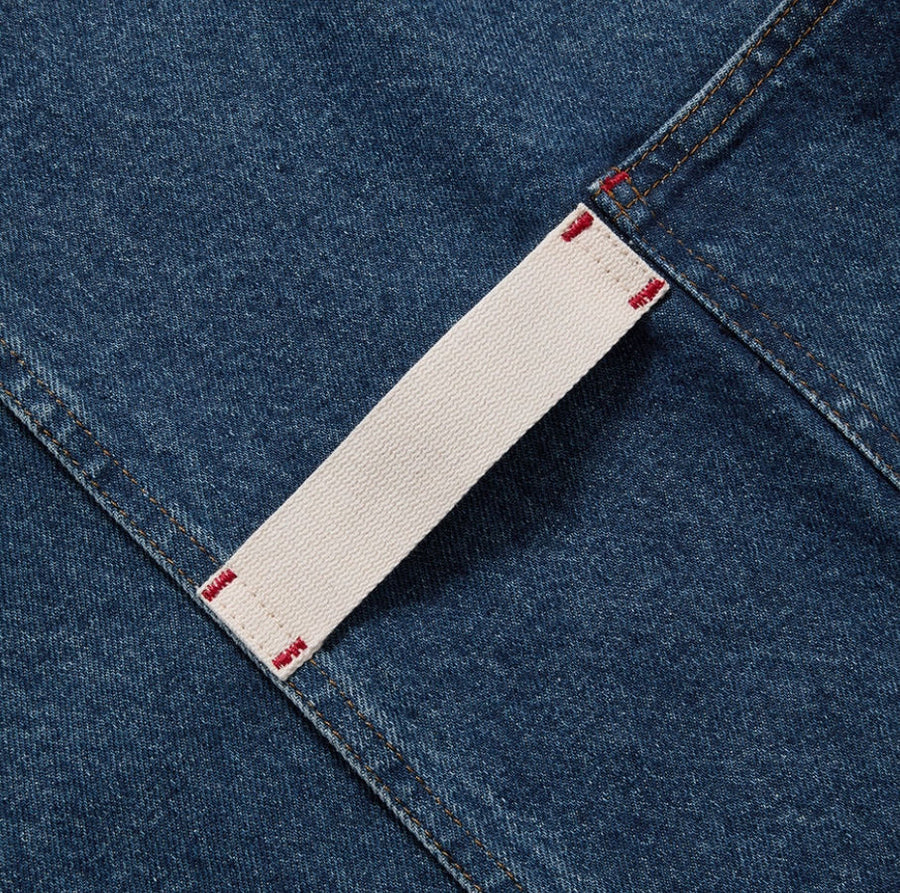 The Essential Apron | Georgia Blue Denim