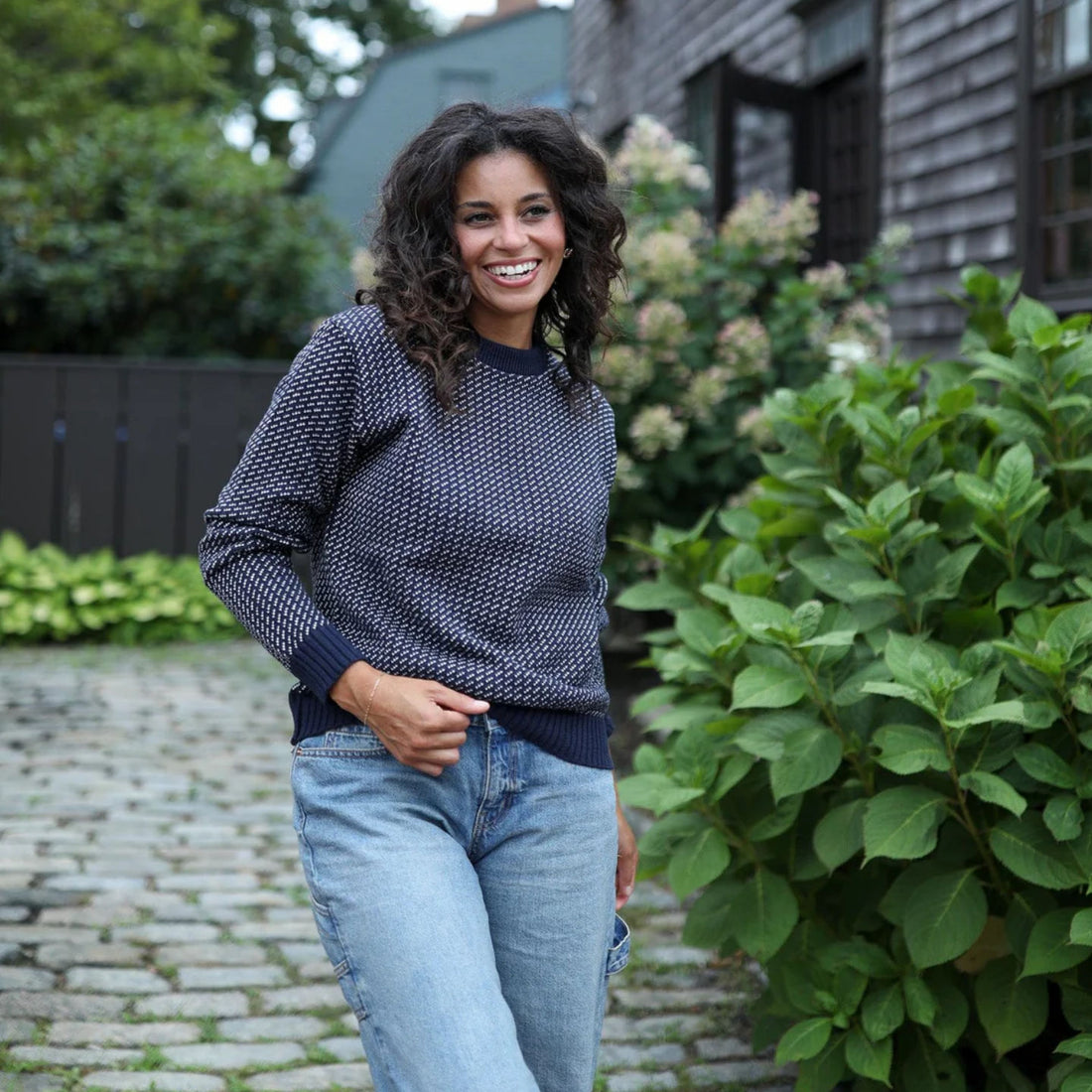 Birdseye Crewneck Sweater (Unisex)