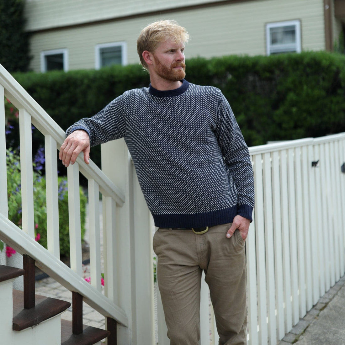 Birdseye Crewneck Sweater (Unisex)