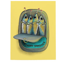 Ramus & Co. Birthday Sardines Greeting Card