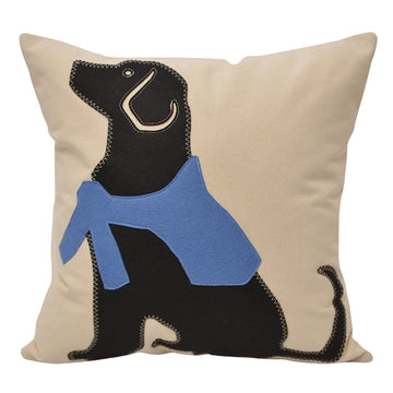 Max the Black Lab Pillow