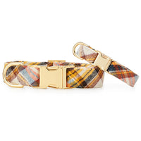 The Foggy Dog Cornucopia Flannel Fall Collar