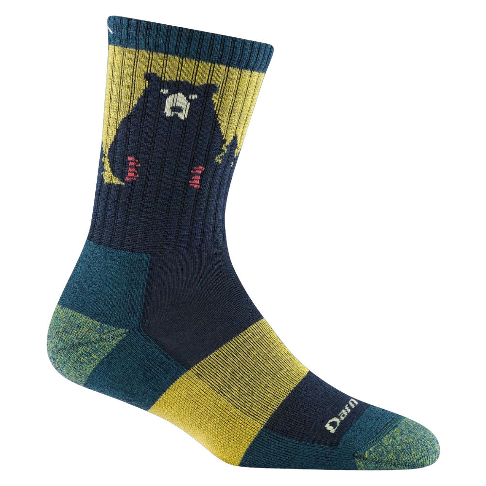 Darn Tough Women’s Bear Town Micro Crew Hiking Sock – Teal