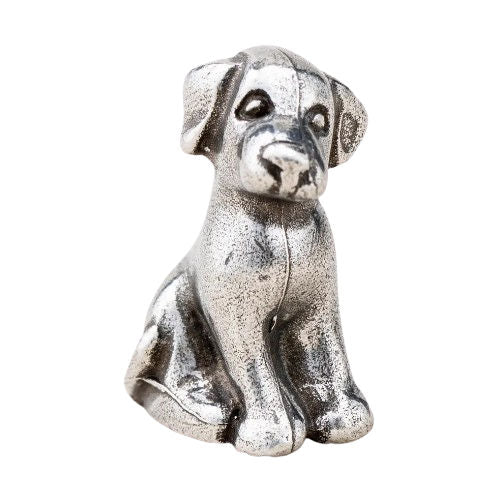 Dog Netsuke | Danforth Pewter | Handmade in the USA