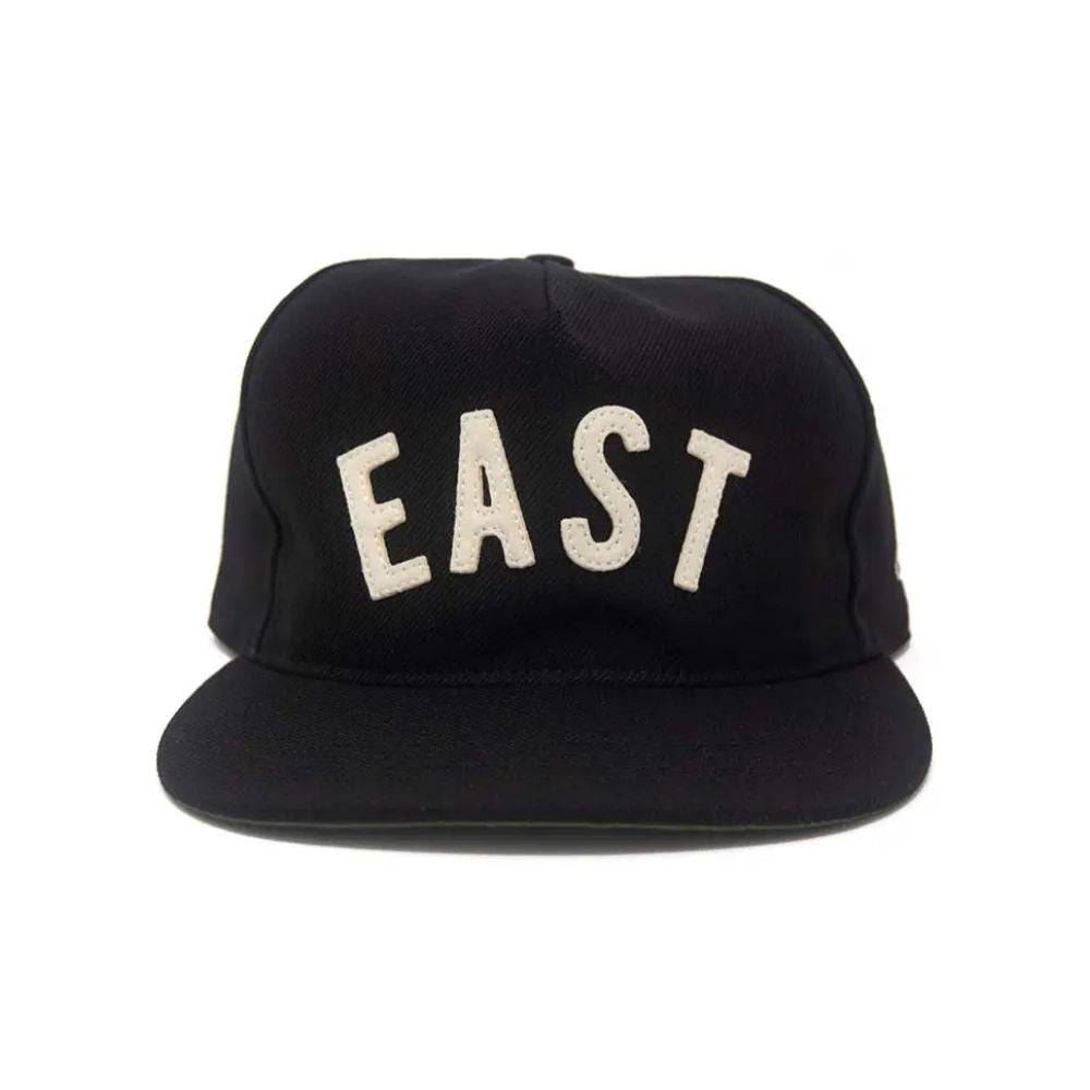 Ampal Creative EAST Snapback Hat | Made in USA Flat Brim Cap