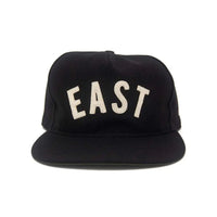 Ampal Creative EAST Snapback Hat | Made in USA Flat Brim Cap