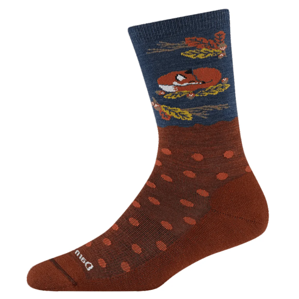 Darn Tough Women's Wild Life Crew Socks – Fox Foliage | Made in USA