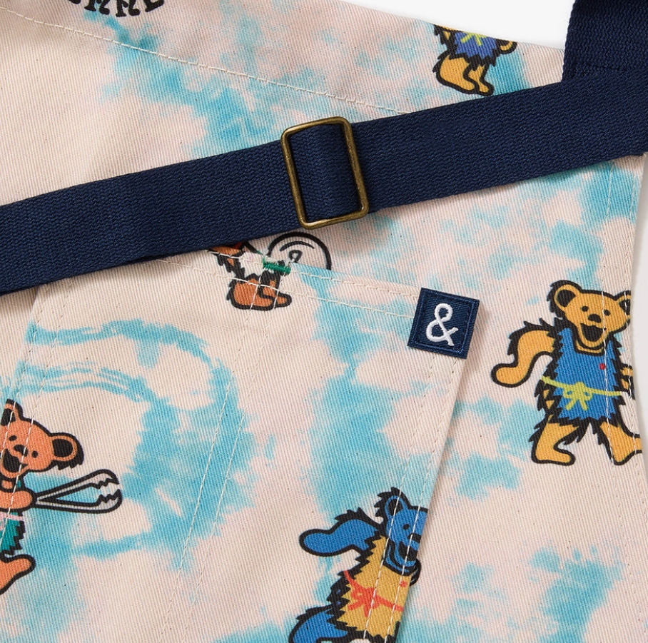 The Essential Apron | Grateful Dead Blue Tie Dye