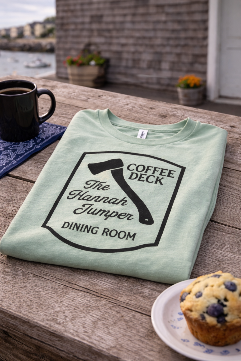 Vintage Rockport T-Shirt - Hannah Jumper Restaurant