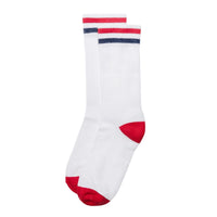 Kennedy Luxe Athletic Socks - White (Unisex)