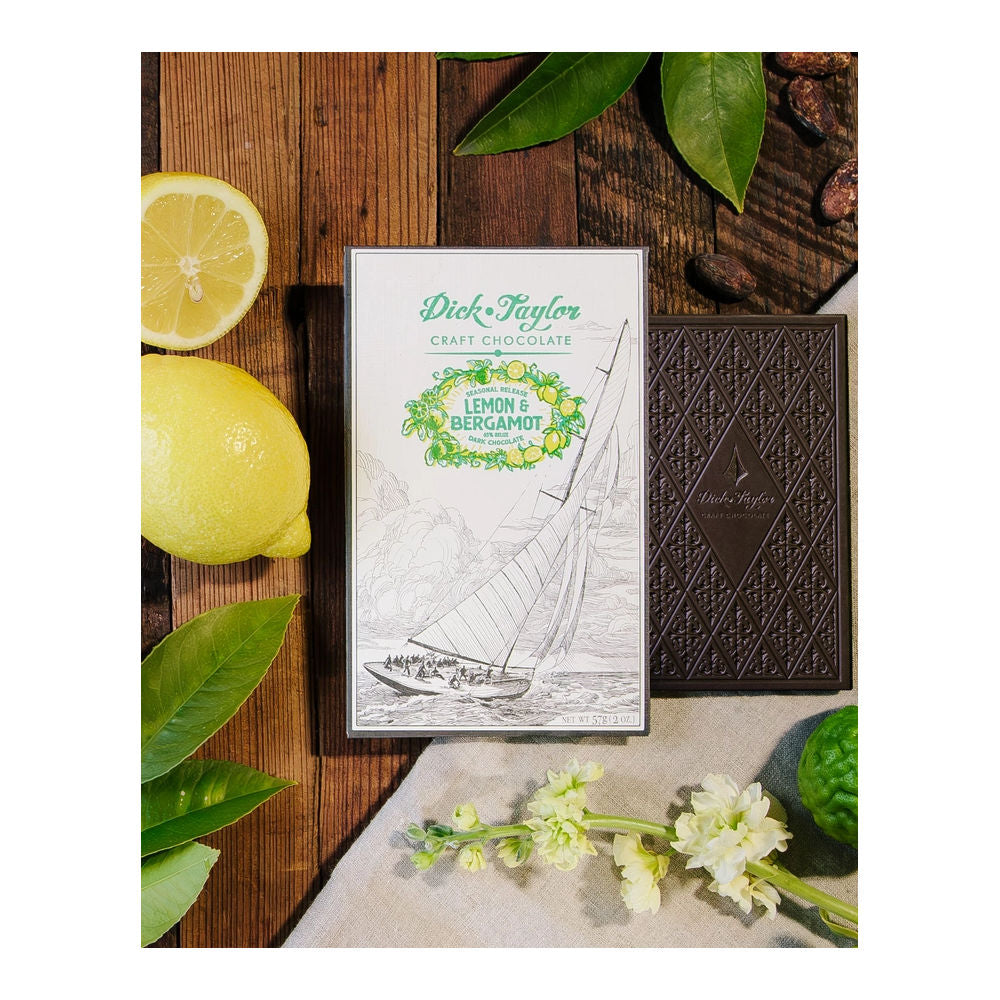 Lemon Bergamot 65% Dark Chocolate – Bean to Bar Chocolate